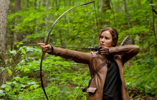 Лучница из фильма Голодные игры