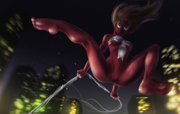 Человек паук девушка