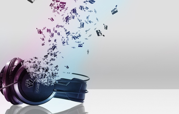 Наушники рассыпались на ноты