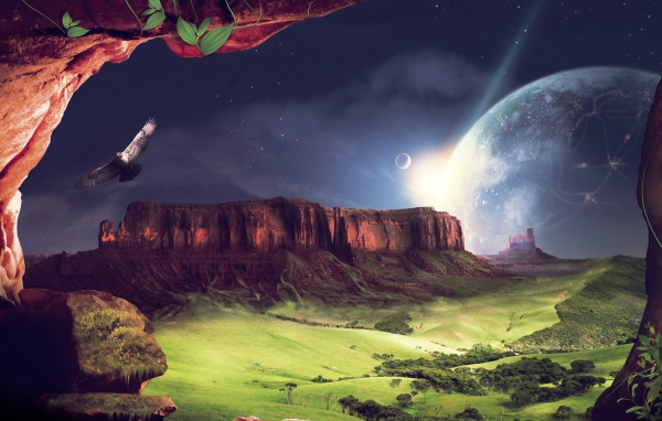 Ночь в каньоне