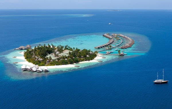 Райский островок для туристов