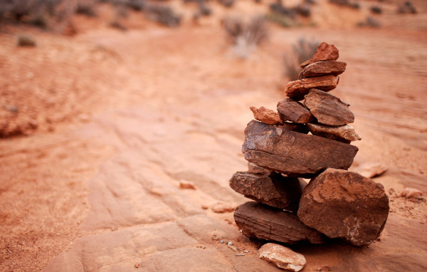 Пирамида из камней