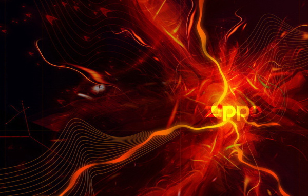 Брызги красного света