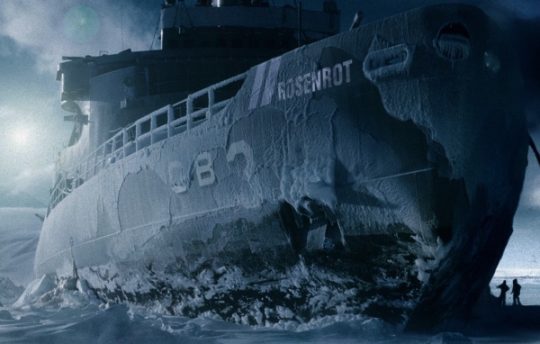 Закованный во льды корабль