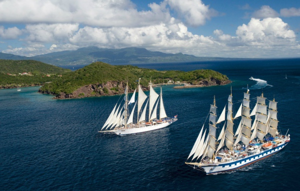 Парусники Star Clipper и Royal Clipper