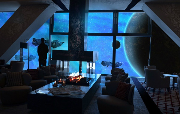 Апартаменты на космической станции