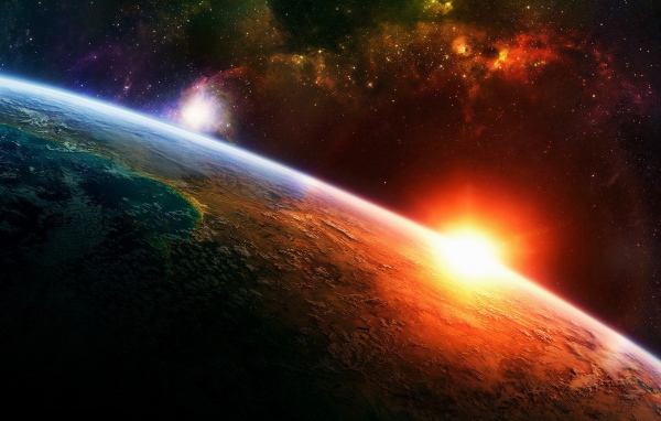 Живая планета в чужой галактике