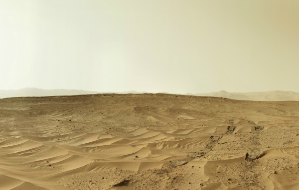 Поверхность Марса снятая на фото марсоходом