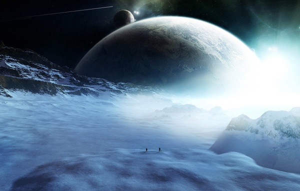 Путники на ледяной планете