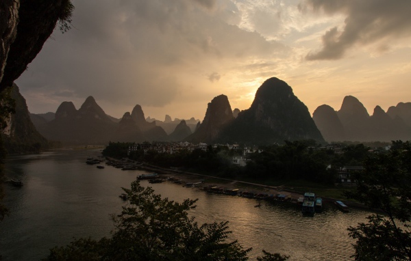 Горный ландшафт в Китае