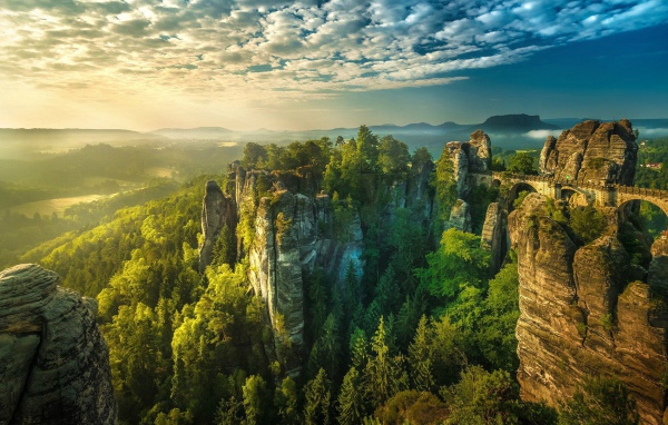 Саксонская Швейцария в Германии