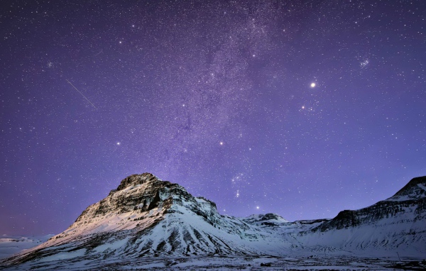 Млечный путь в Исландии