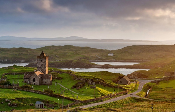 Зеленые холмы Шотландии