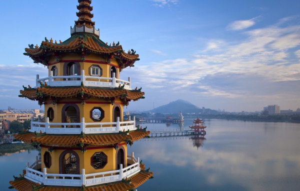 Красивые беседки на воде, Тайвань