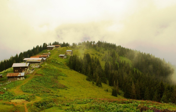 Горная деревня в Турции