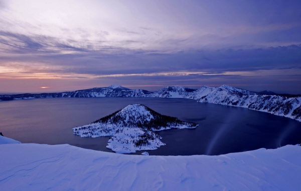 Национальный парк Озеро крейтер. Штат Орегон, США