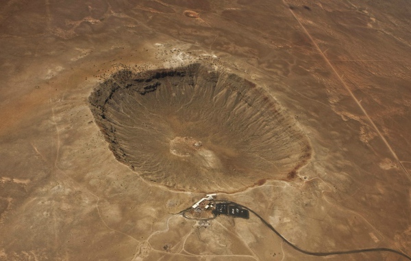 Метеоритный кратер в Аризоне, США