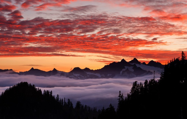 Штат Орегон - гористый штат на северо-западе США