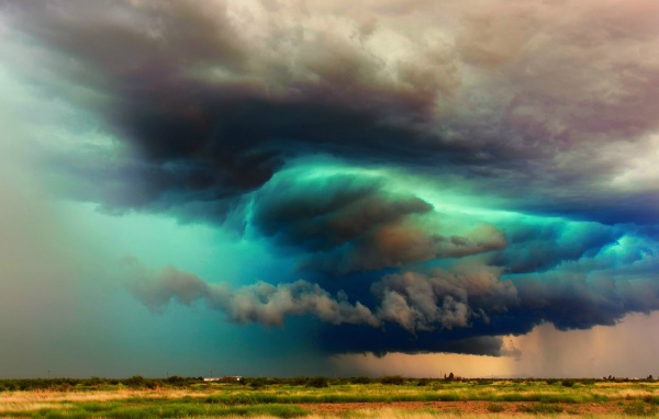 Грозовое облако в Аризоне, США