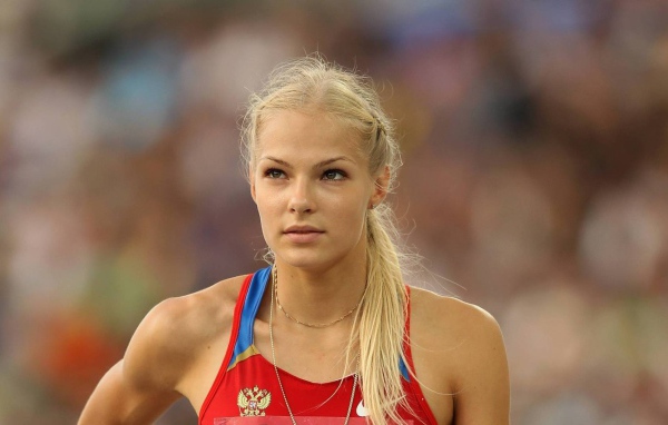 Athlete Darya Klishina