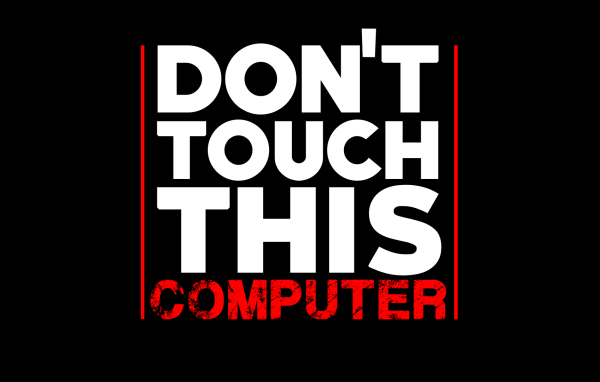 Не прикасайтесь к этому компьютеру