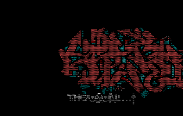 Граффити из восьмибитных символов