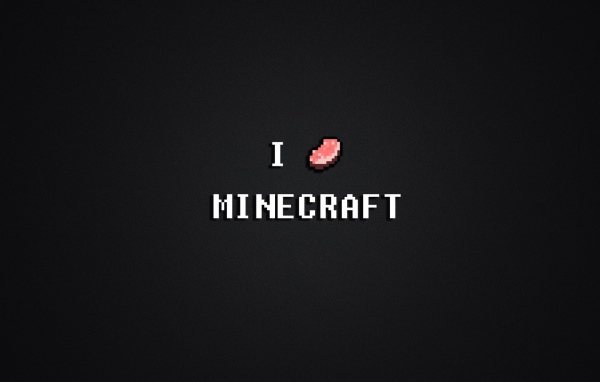 Я люблю игру Minecraft