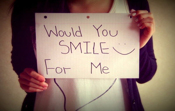 Улыбнись для меня