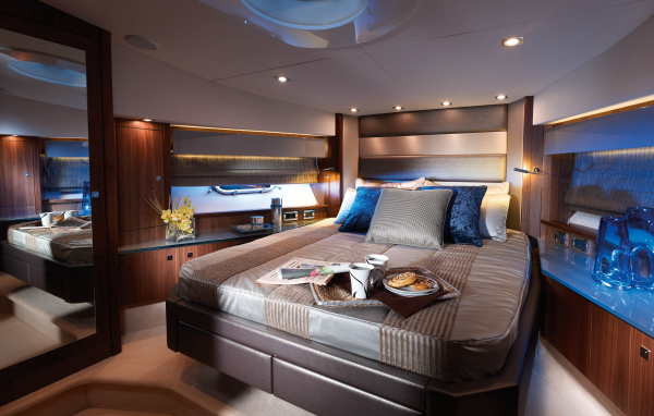Стиль каюты на яхте