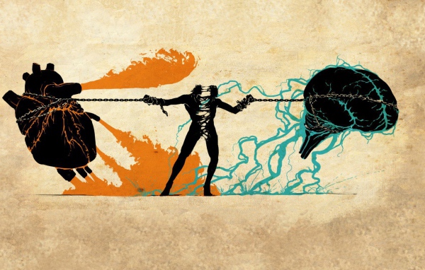 Вечная борьба разума и сердца