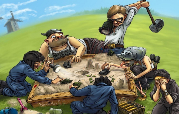 WORLD OF TANKS - глазами жены