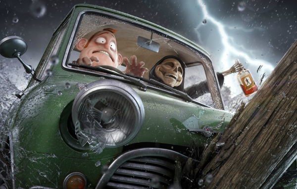 Не стоит пить за рулем