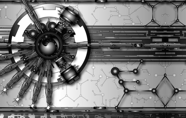 3Д механизм, абстракция