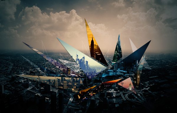 3Д структура в Нью-Йорке