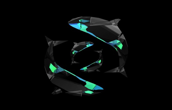 Дельфины, 3-Д графика