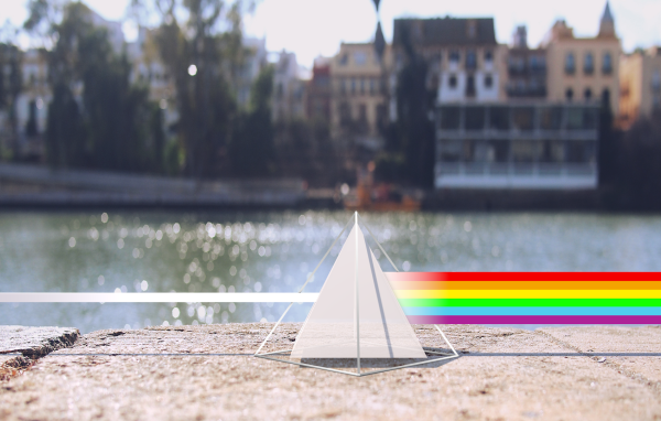 Призма на набережной, 3Д графика