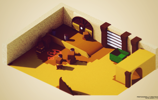 Комната в игре, 3Д графика