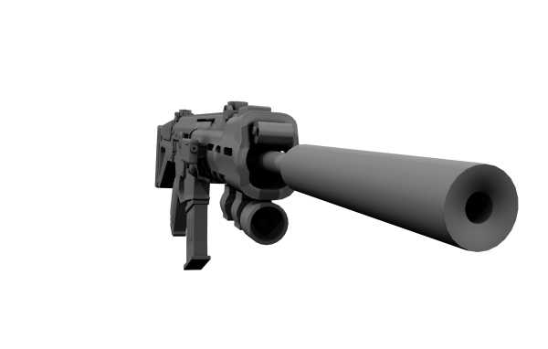 Снайперская винтовка, 3Д модель
