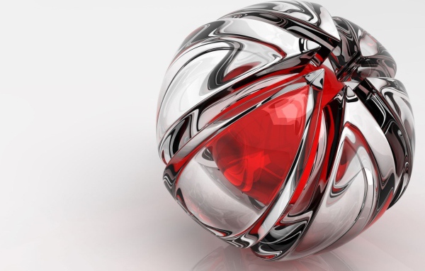 Шар из металла состоящий из долек