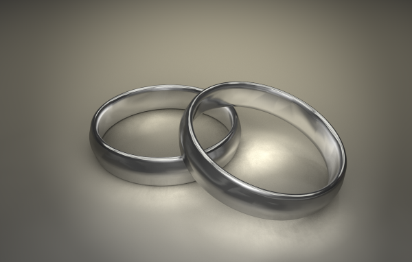 Два кольца, 3Д модель