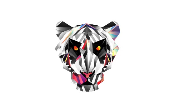 Белый тигр, 3-Д графика