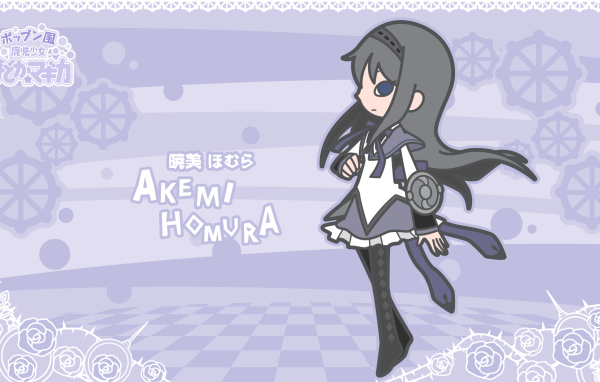 Акеми Хомура из аниме Девочка-волшебница Мадока