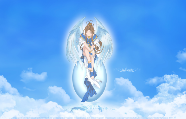 Ангел в небе, аниме Belldandy