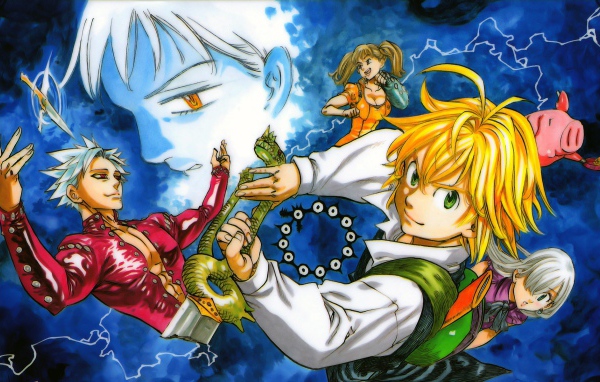 Персонажи аниме Nanatsu no Taizai