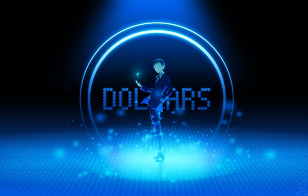 Аниме Дюрарара!!, голубой фон