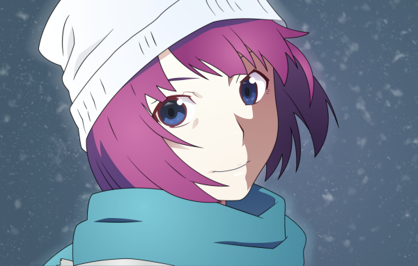 Девочка аниме Хитаги Сэндзёгахара