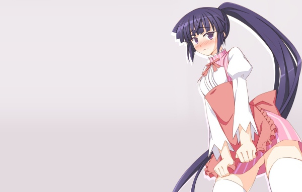 Девушка аниме Лог Горизонт