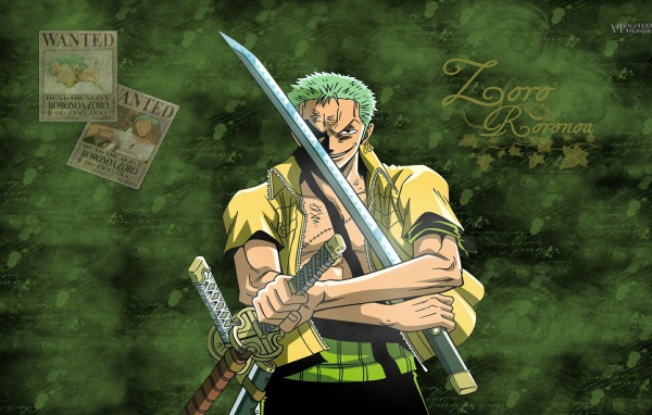 Персонаж аниме Ророноа Зоро