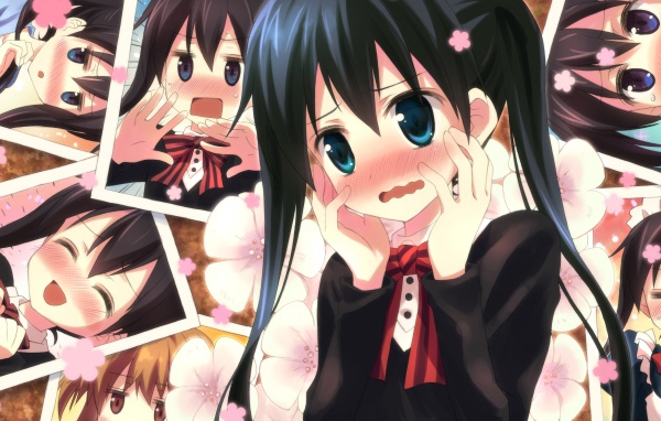 Девушка Айя из аниме Золотая мозаика