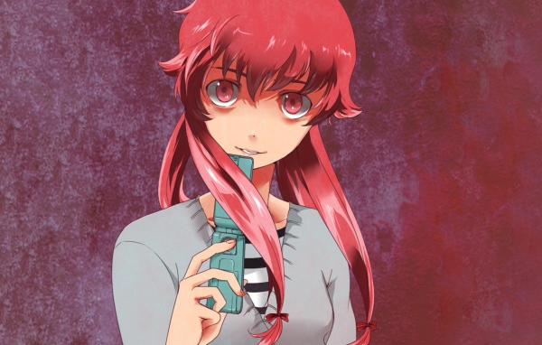 Аниме девушка с телефоном, Яндере